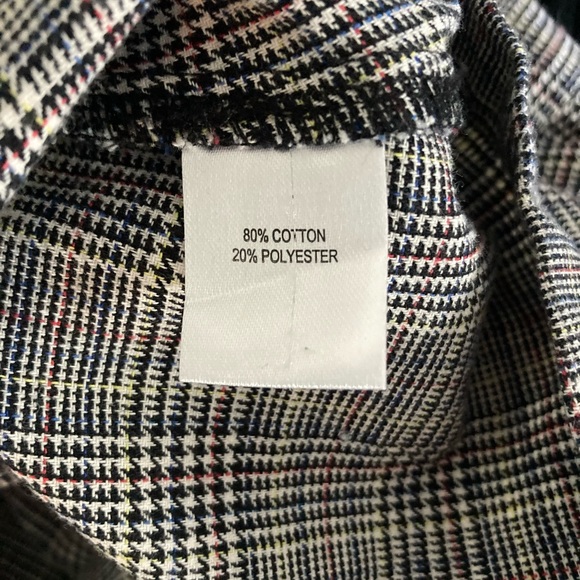 GB Plaid M Skirt Mini Buttons Schoolgirl Dark Academia Sexy. - Picture 4 of 5